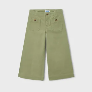 Pantalón largo niña musgo