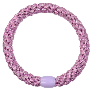 Goma Kknekki pink silver glitter