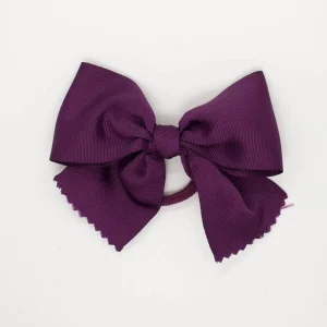 Lazo grosgrain berenjena