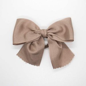 Lazo grosgrain piedra