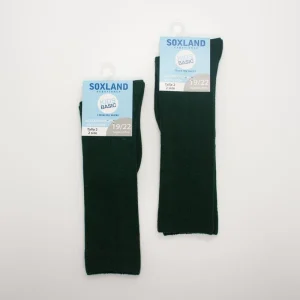 Pack 2 pares media canalé colegial botella