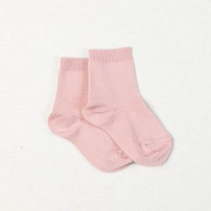 Calcetín corto básico rosa palo