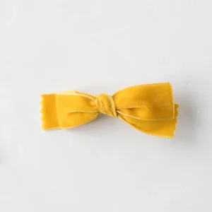 Lacito mini terciopelo amarillo