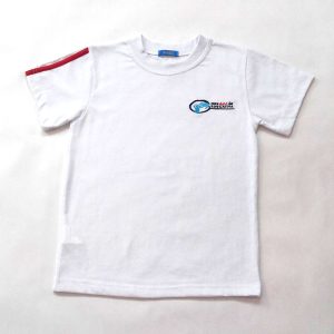Camiseta de manga corta blanca