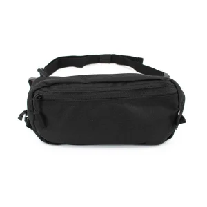 Riñonera tactica rectangular negra